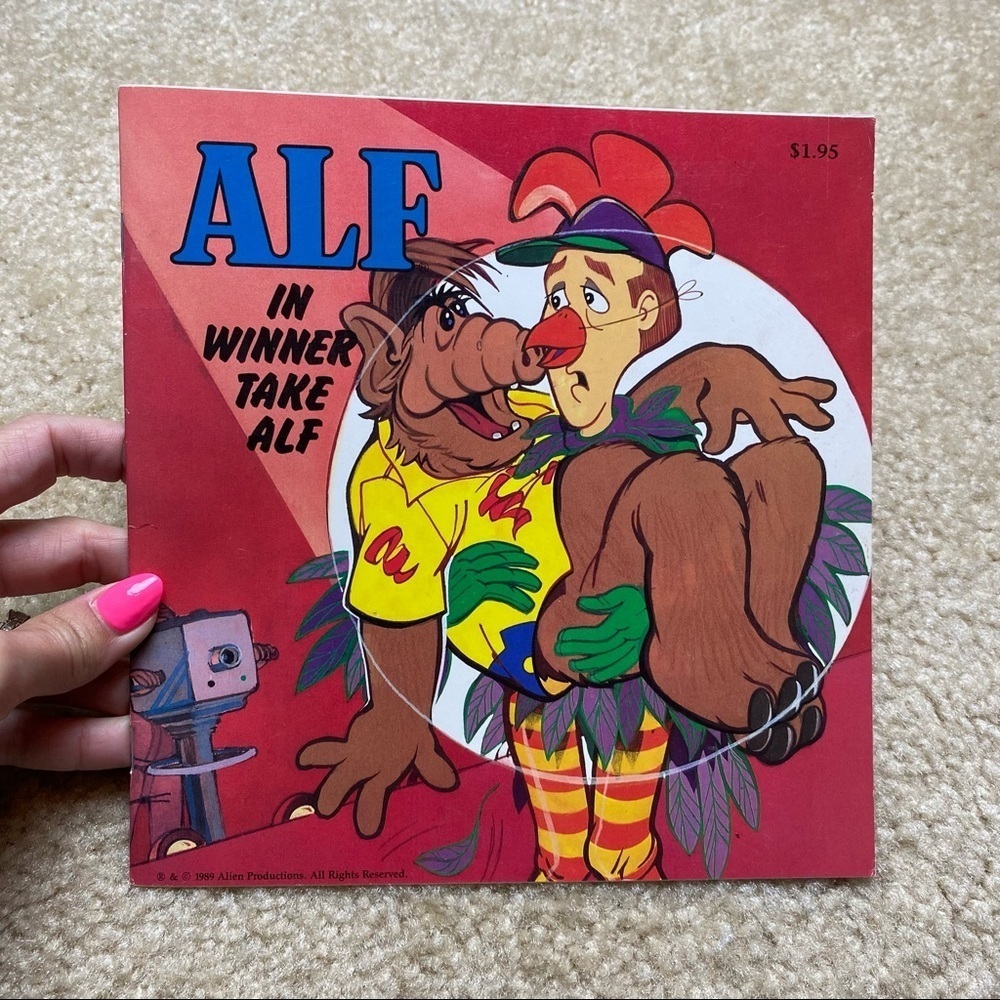 BOGO Vintage Alf Paperback Book “Winner Take Alf” 1989
